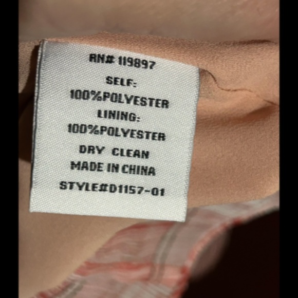 Lenon x Anthropologie Plaid Off Shoulder Tiered Maxi Dress Red/Pink Size M - NWT - Picture 16 of 16